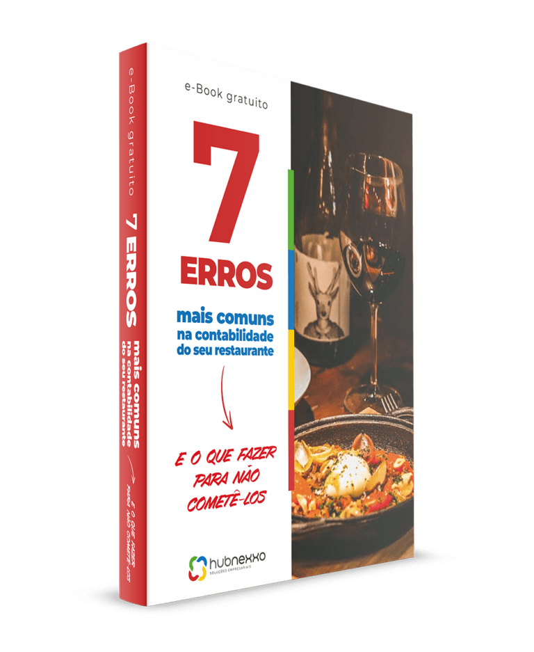 E Book 3d Capa 2 - E-Book 7 Erros mais comuns na contabilidade do seu restaurante | Hubnexxo Soluções Empresariais