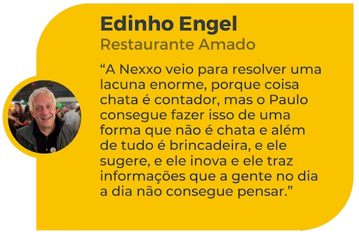 depoimento do segundo cliente